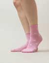 Pilates Socken mit Schleifchen I Rosa