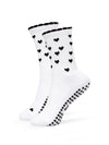 Ruffle Heart I Pilates & Yoga Socken aus Baumwolle