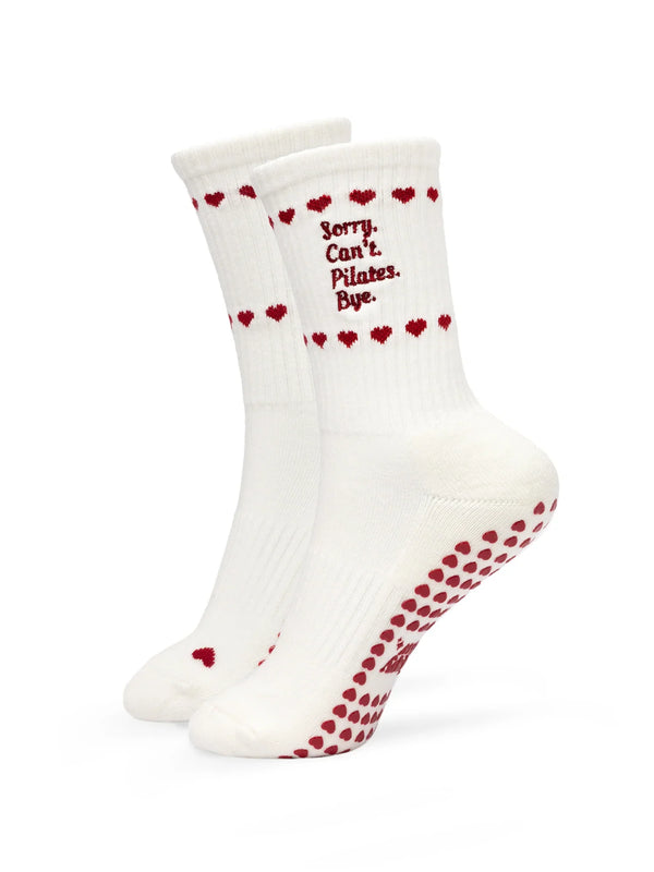 Pilates Socken Sorry.Cant.Pilates.Bye