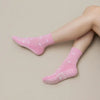 Pilates Socken aus Baumwolle I Schleifchen I Rosa