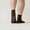 Pilates Socken aus Baumwolle I Basic Espresso - 36-41