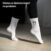 Pilates Socken aus Baumwolle I Schwarze Schleife - 36-41