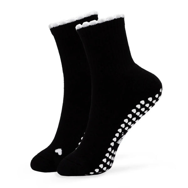Pilates Socken aus Baumwolle  I Basic Schwarz - 36-41