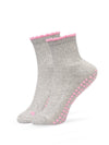 Pilates Socken Basic Mid Crew I Grau