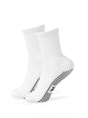 Pilates Socken aus 85% Bio Baumwolle von grippyglow in Weiß in 3 Größen. Ideal für Yoga, Barre, Reformer Pilates & Lagree. 
