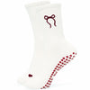 Pilates Socken aus Baumwolle I Rote Schleife