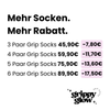 SCPB I Beige & Burgundy I Pilates & Yoga Socken
