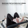Pilates Socken aus Baumwolle I Ruffle Heart Rot - 36-41