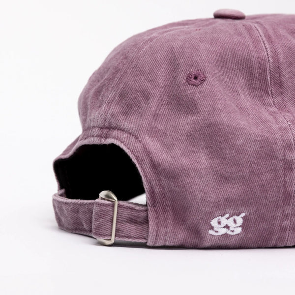 Basecap aus Baumwolle I sleepy girl, busy life I Lila